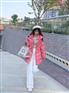 偶姿羽绒服 22年新款中长款大版型羽绒服反季清仓尾货