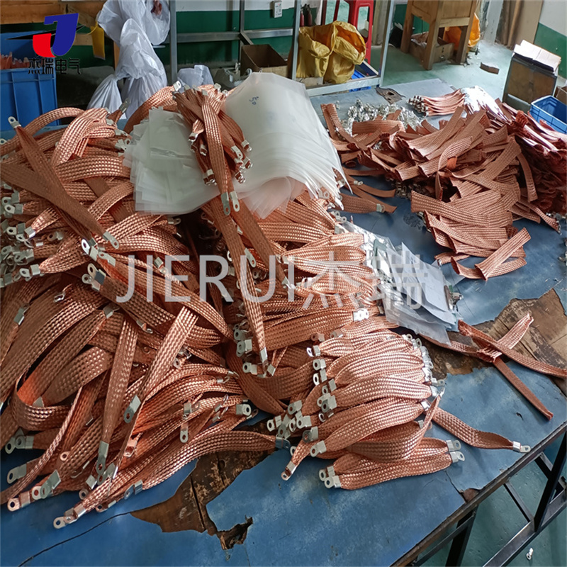 编织防雷铜索 柔性多层双排并列铜编织线软连接定制  厂家定制