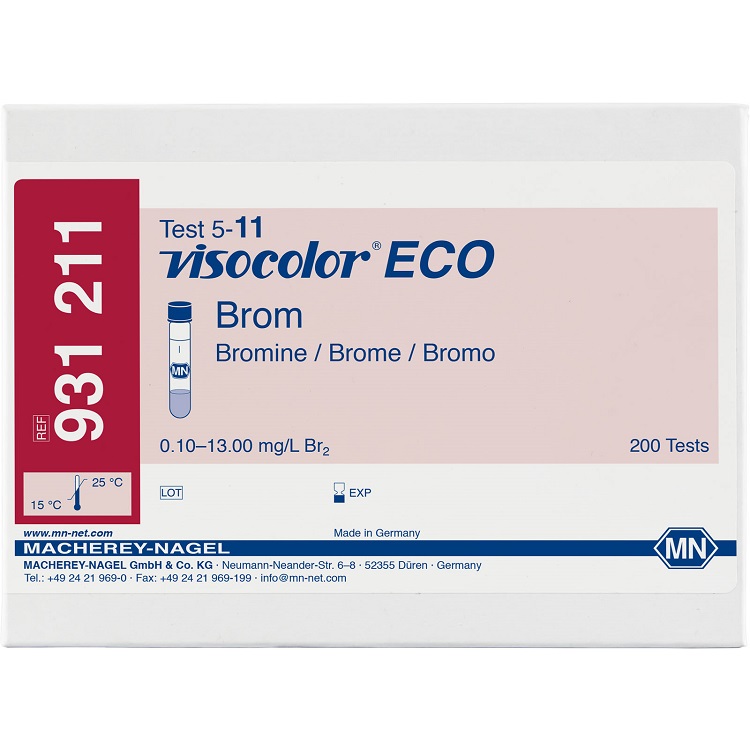 Visocolor ECO Bromine 溴测定试剂盒  931211  MN 931211  MACHEREY-NAGEL931211