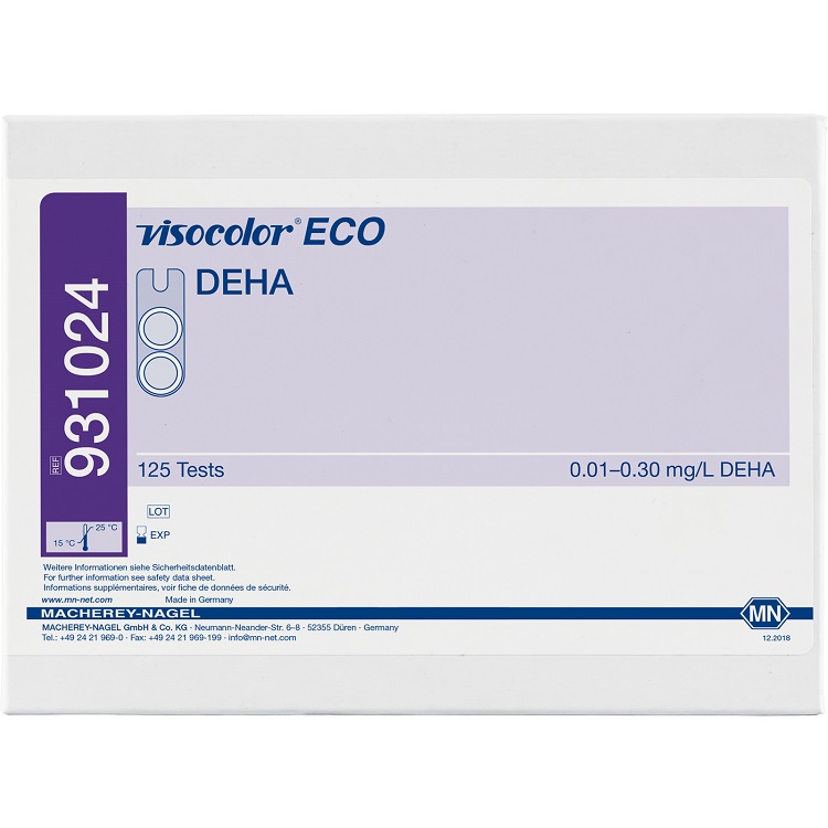 Visocolor ECO DEHA 二乙基羟胺比色测试盒  931024  MN 931024  MACHEREY-NAGEL931024