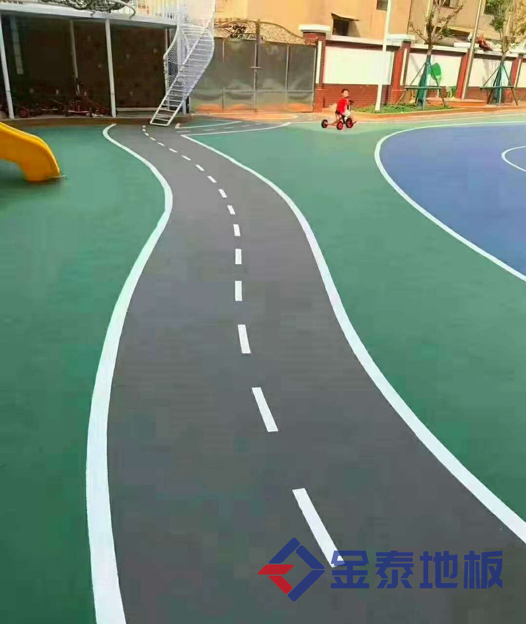 供应北京幼儿园室外塑胶地板  幼儿园室外地胶  幼儿园室外PVC地板