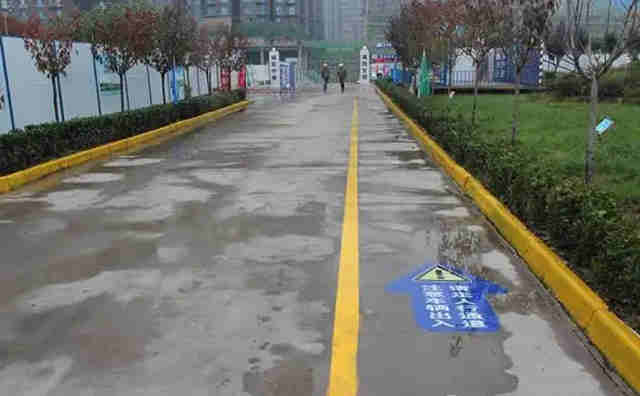 南京道路划线企业、厂区道路、交通人车分流划线  南京厂区划线  南京人车分流