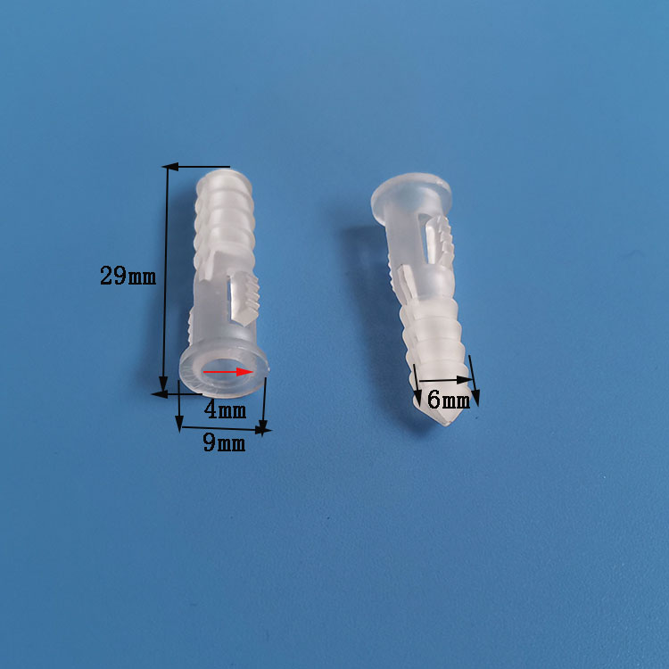 龙三供应 067F塔形塑胶膨胀管美式PE膨胀管 螺栓