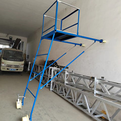 侧壁式维修车  隧道施工作业爬梯 铁梯车