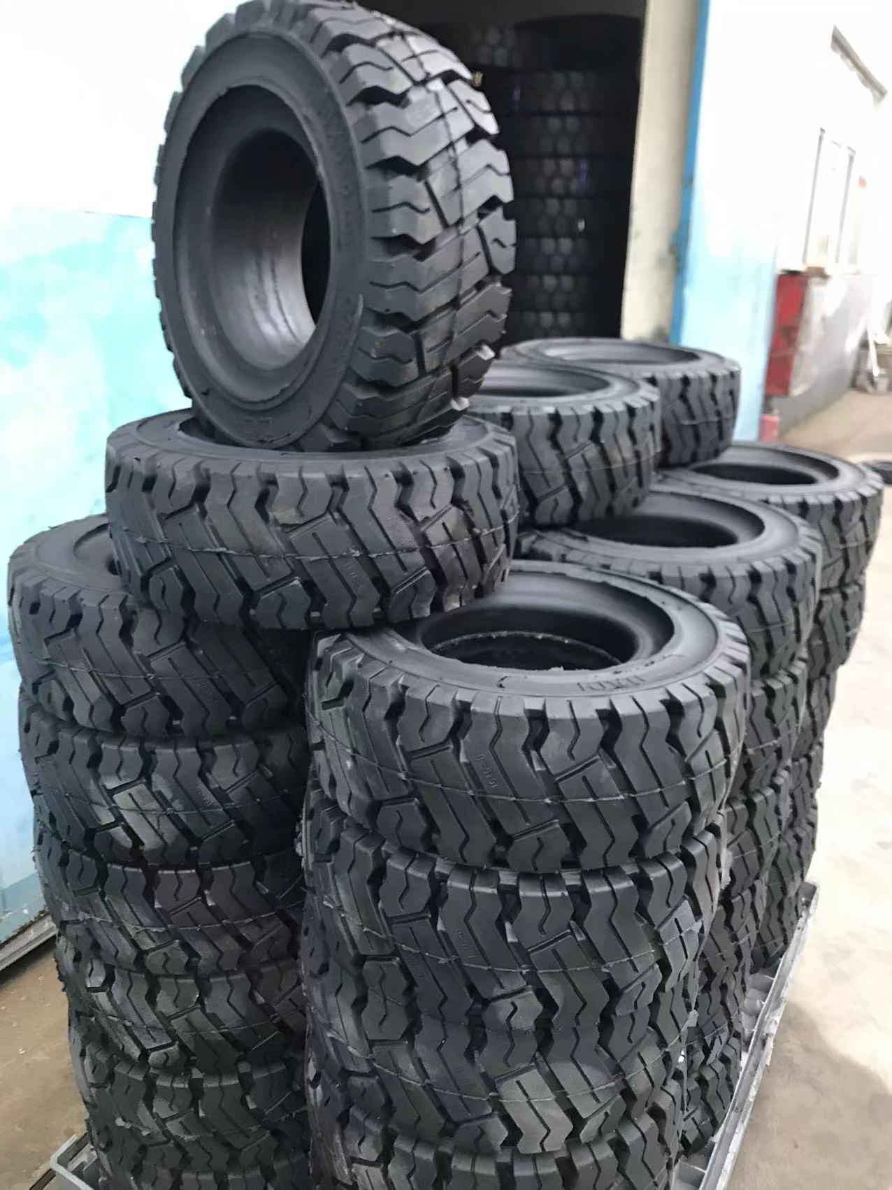 除雪设备实心轮胎16x6-8拖车实心轮胎16*6-8平板拖车  叉车轮胎