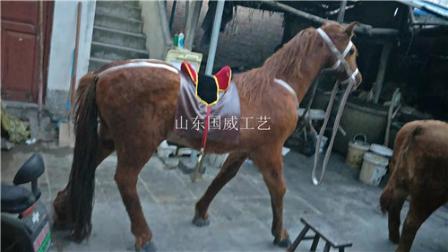 仿真野马生态展厅设计展示仿真野马模型  仿真野马展厅