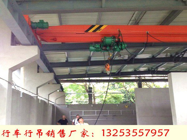 江苏泰州桥式起重机厂家电动单梁行车选购方案