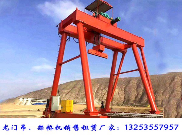 河北廊坊龙门吊销售公司轮胎式提梁机吊运24m箱梁