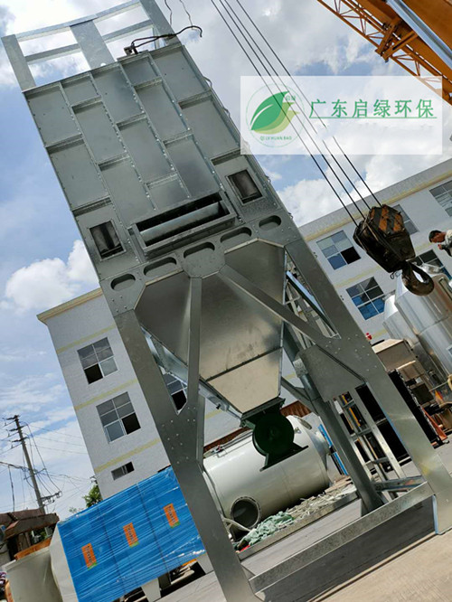 广东石龙布袋脉冲式除尘设备 车间打磨粉尘净化  启绿环保  脉冲除尘器