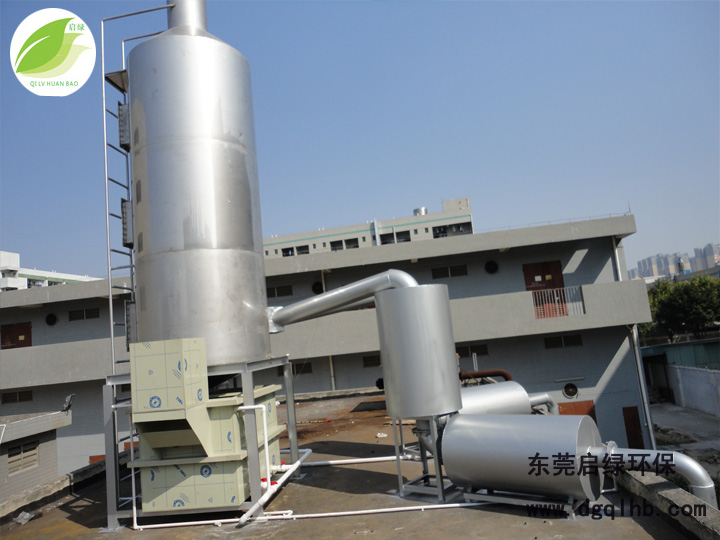 广东大岭山发电机降噪处理 阻尼消音器  启绿环保  消音设备  消音降噪设备