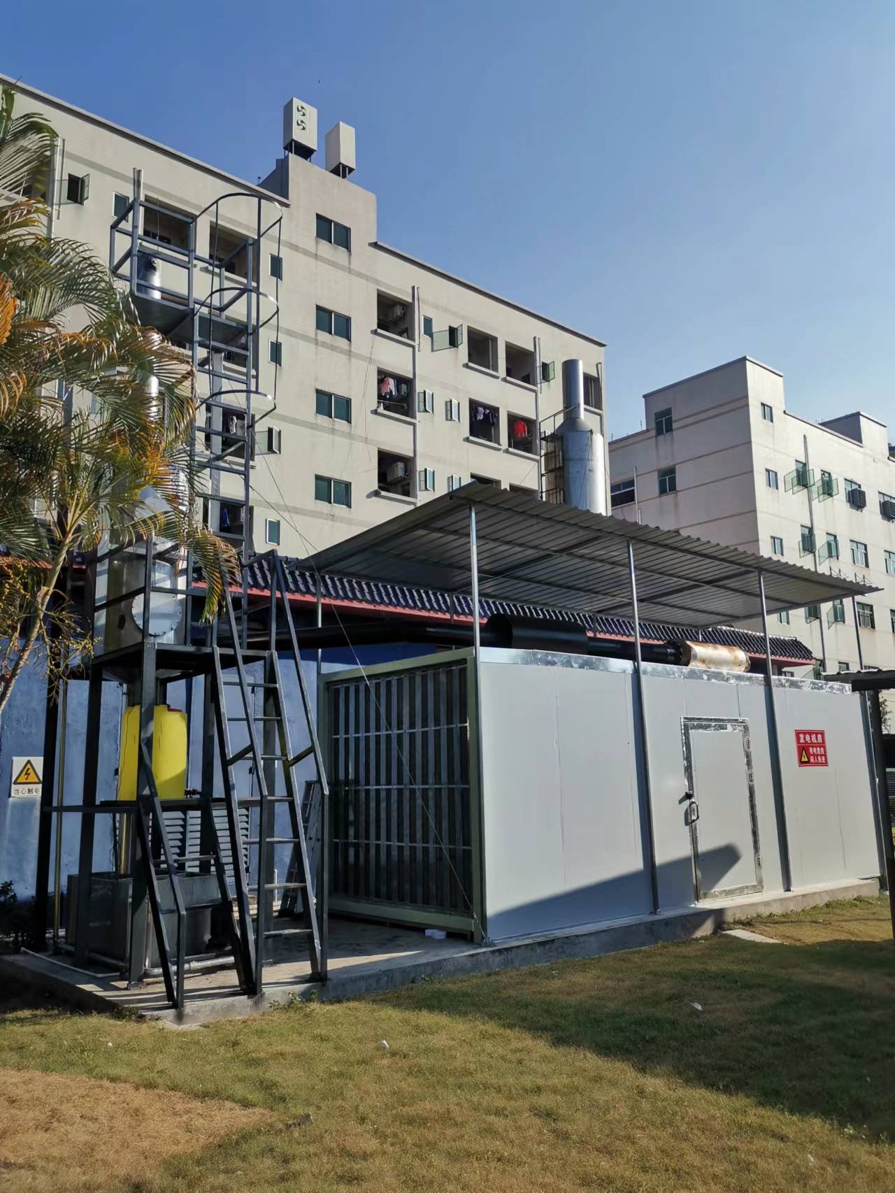 广东大岭山发电机降噪处理 阻尼消音器  启绿环保  消音设备  消音降噪设备