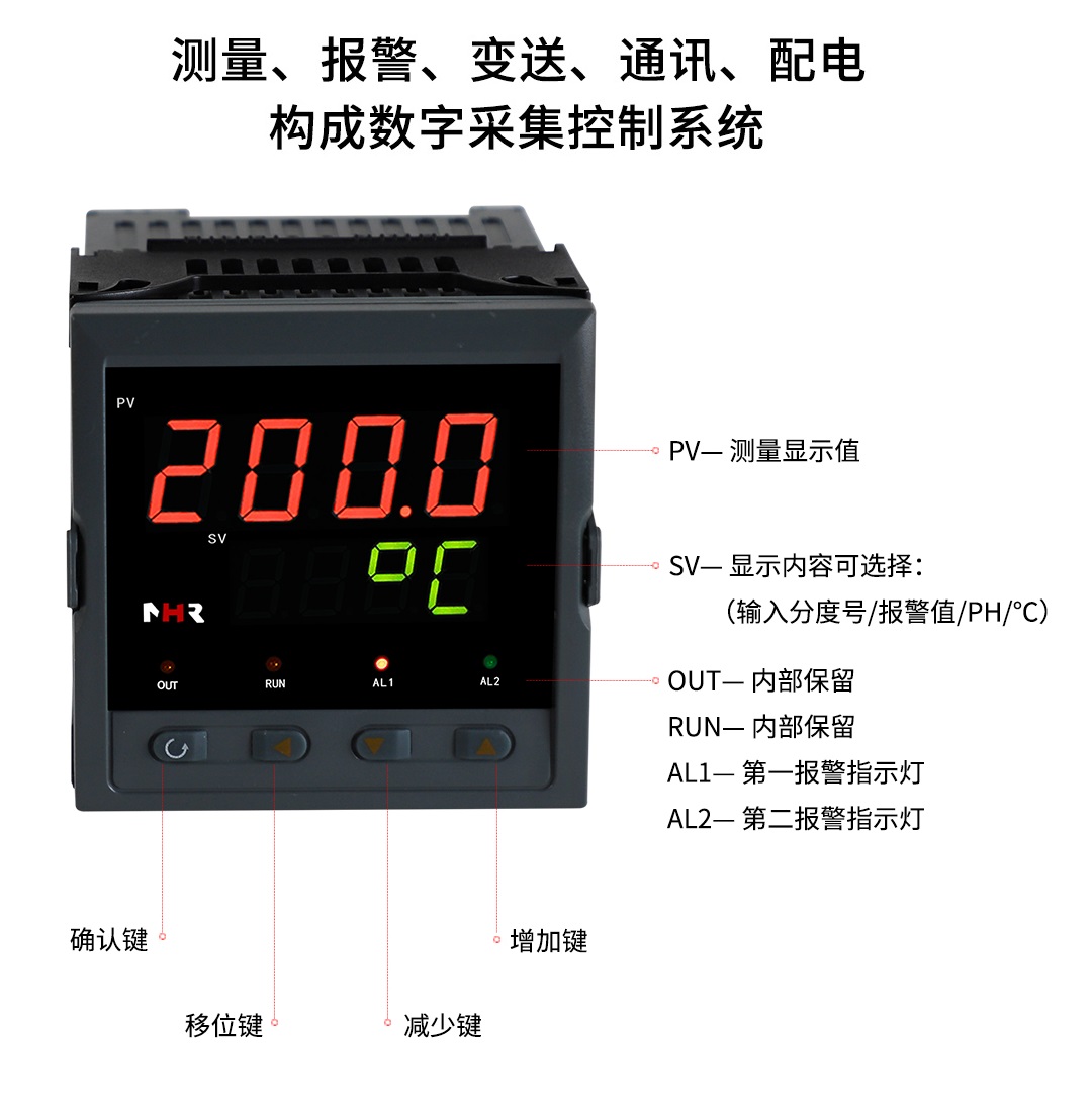 数字显示仪/温度显示仪/压力显示仪