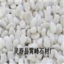白色鹅卵石小白石子枯山水白石头园林造景铺路白鹅卵石