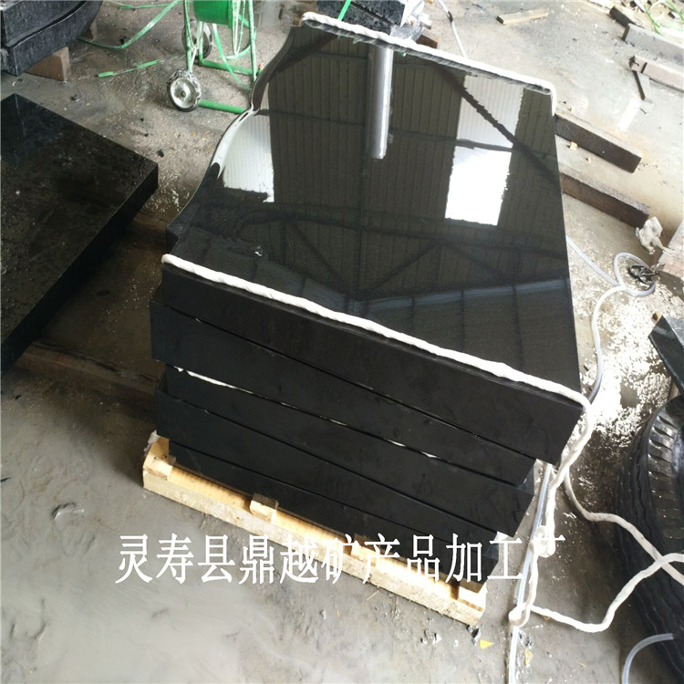 山西黑花岗岩墓碑山西黑直角墓碑山西黑石材厂家
