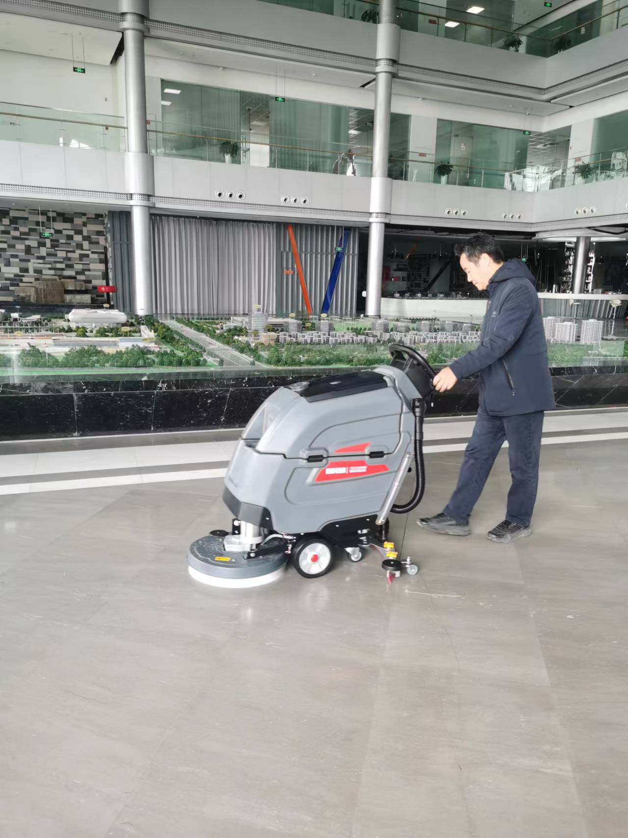博爱温县沁阳孟州项城永城虞城宁陵睢县仓库用洗地机  仓库洗地机