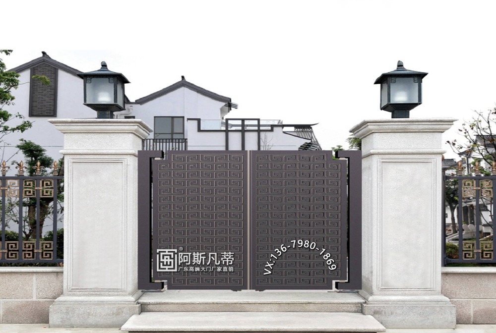 北京农村小别墅围墙大门别墅庭院门