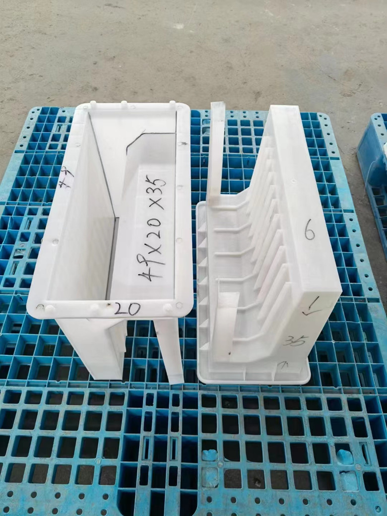 挡渣块模具L型挡渣底座模具定制异形模具厂家  挡渣块钢模具