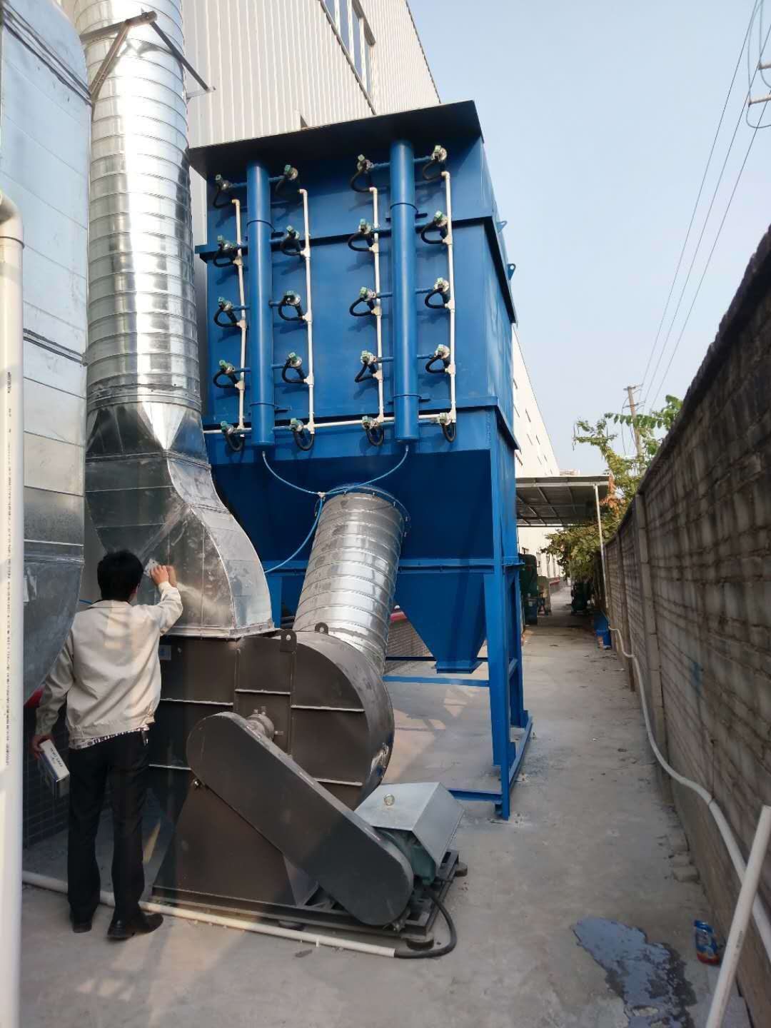 广东望牛墩静电除尘设备 冶金抛光粉尘净化装置  启绿环保  静电除尘装置
