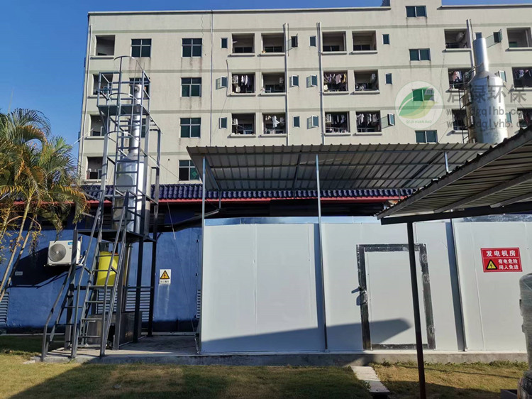 广东横沥机房隔音工程 车间发电机消音装置  启绿环保  消音降噪