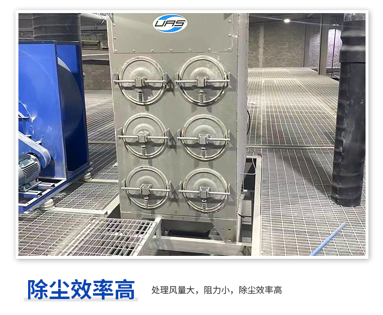 脉冲式滤筒除尘器 斜插式粉尘处理净化装置 高效除尘  粉尘净化