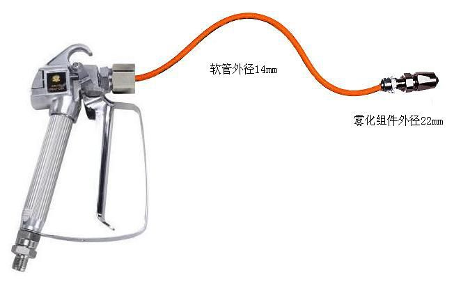 软管内壁喷涂机  弯管内喷涂  异形管内喷涂  不规则管内喷涂