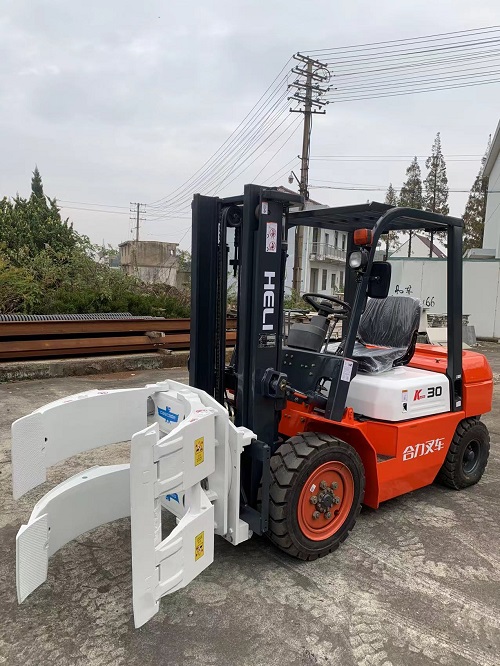 卡斯卡特合力圆抱夹 合力3吨抱夹叉车  合力抱夹叉车  卡斯卡特圆抱夹  二手圆抱夹