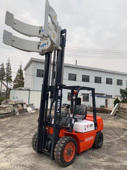 卡斯卡特合力圆抱夹 合力3吨抱夹叉车  合力抱夹叉车  卡斯卡特圆抱夹  二手圆抱夹