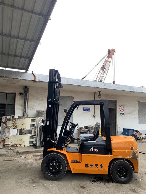 杭叉3.5吨卡斯卡特圆抱夹 45F-RCF-607B圆抱夹  二手圆抱夹  圆抱夹叉车