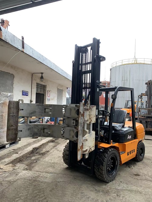 杭叉3.5吨卡斯卡特圆抱夹 45F-RCF-607B圆抱夹  二手圆抱夹  圆抱夹叉车