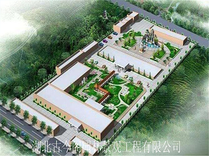 新农村广场规划设计　古建筑规划设计　仿古馆设计案例