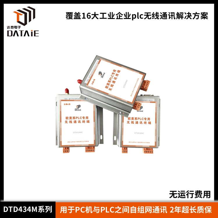 组态王无线控制plc 离不了达泰RS485远程通信模块 无运  PLC远程通讯模块  西门子以太网通讯模块  触摸屏与多台PLC