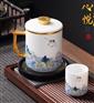 陶瓷餐具摆台陶瓷西餐盘定做中华瓷王大花瓶艺术花瓶