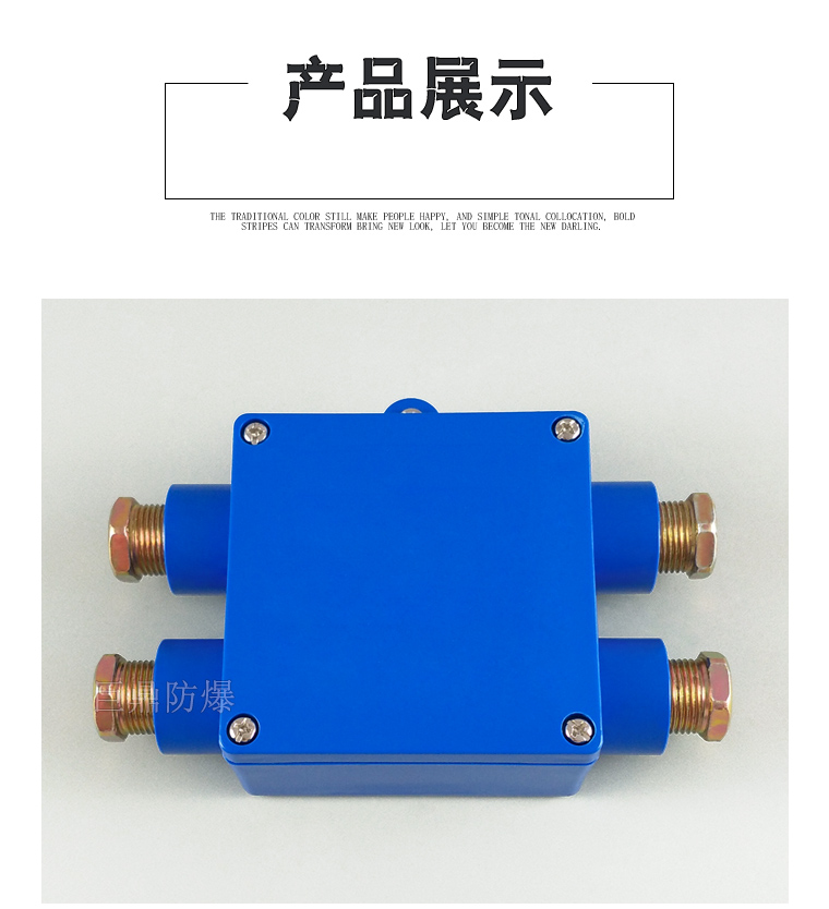 JHH-4本安电路用接线盒 4通道分线盒阻燃抗静电