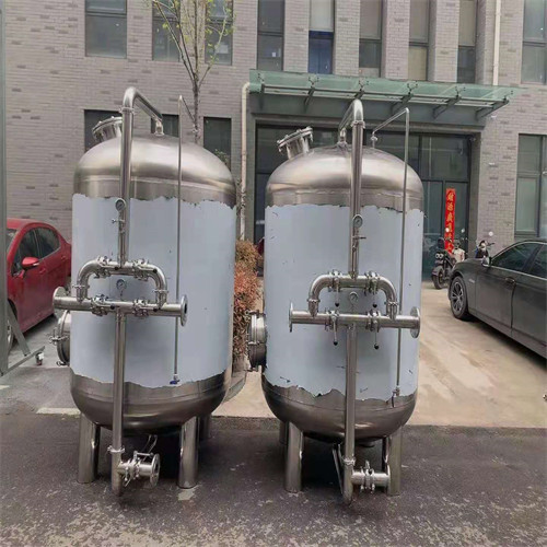衡阳市鸿谦石英砂过滤器不锈钢机械过滤器质量为先精工