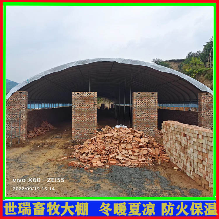养殖鸡舍大棚建设 养鸡大棚一平方价格 肉鸡保温大棚