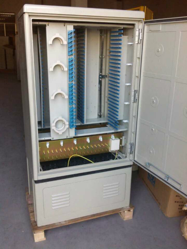 户外FTTH288芯光缆交接箱SMC《免喷漆》图片  SMC光缆交接箱  户外光缆交接箱