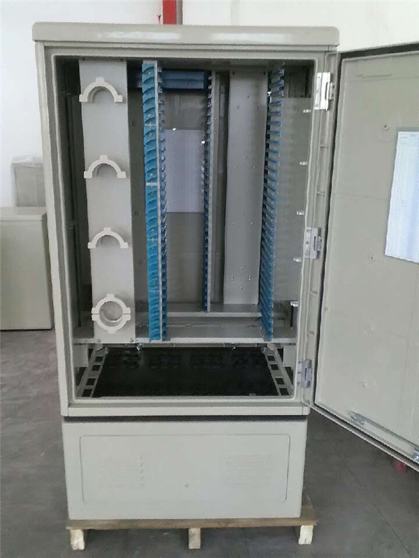 FTTH432芯光缆交接箱材料 单网SMC光交箱尺寸  SMC光缆交接箱  单网光交箱