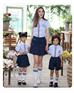 新款幼儿园园服夏款毕业照服装短袖夏季