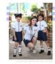 幼儿园园服夏季纯棉男女运动校服批发