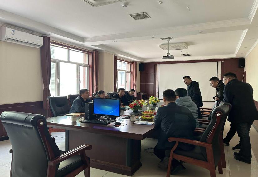 内蒙古三联化工客户考察博泰加工基地  博泰钢构  博泰钢结构  北京博泰