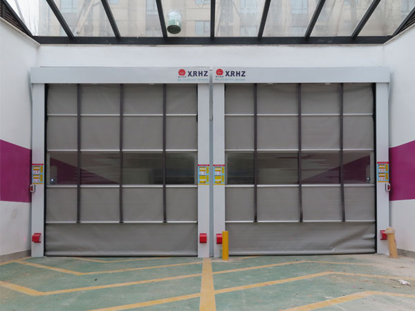 北京厂家生产供应高速堆积门  自动堆积门  PVC背带堆积门