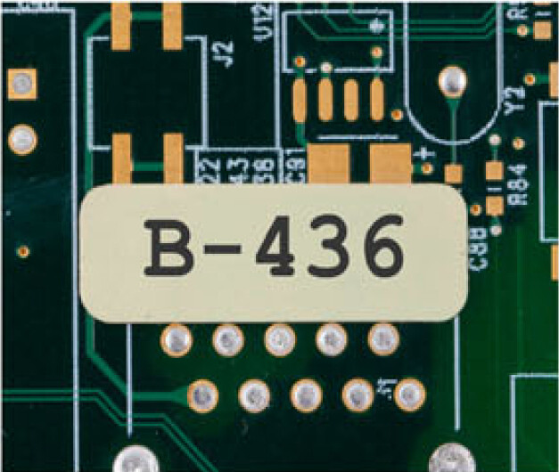 BRADY B-436 耐高温标签&nbsp;&nbsp;贝迪标签&nbsp;&nbsp;电子元件标签