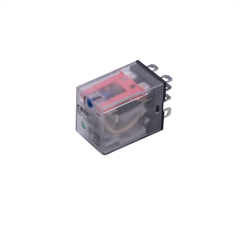 三复合银触点小型中间继电器大8脚10A电磁开关DC24V