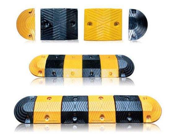 鹤壁减速带厂家，鹤壁减速带价格，橡胶减速带安装