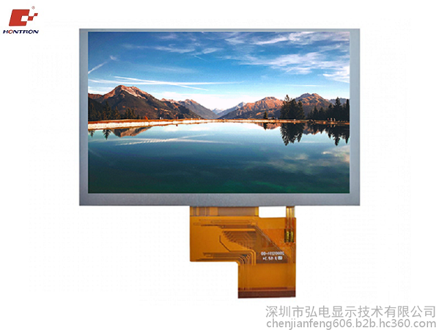 5寸高清液晶屏RGB接口FPC50pin分辨率800x480  5寸液晶屏  5寸高清显示屏  5寸800x480