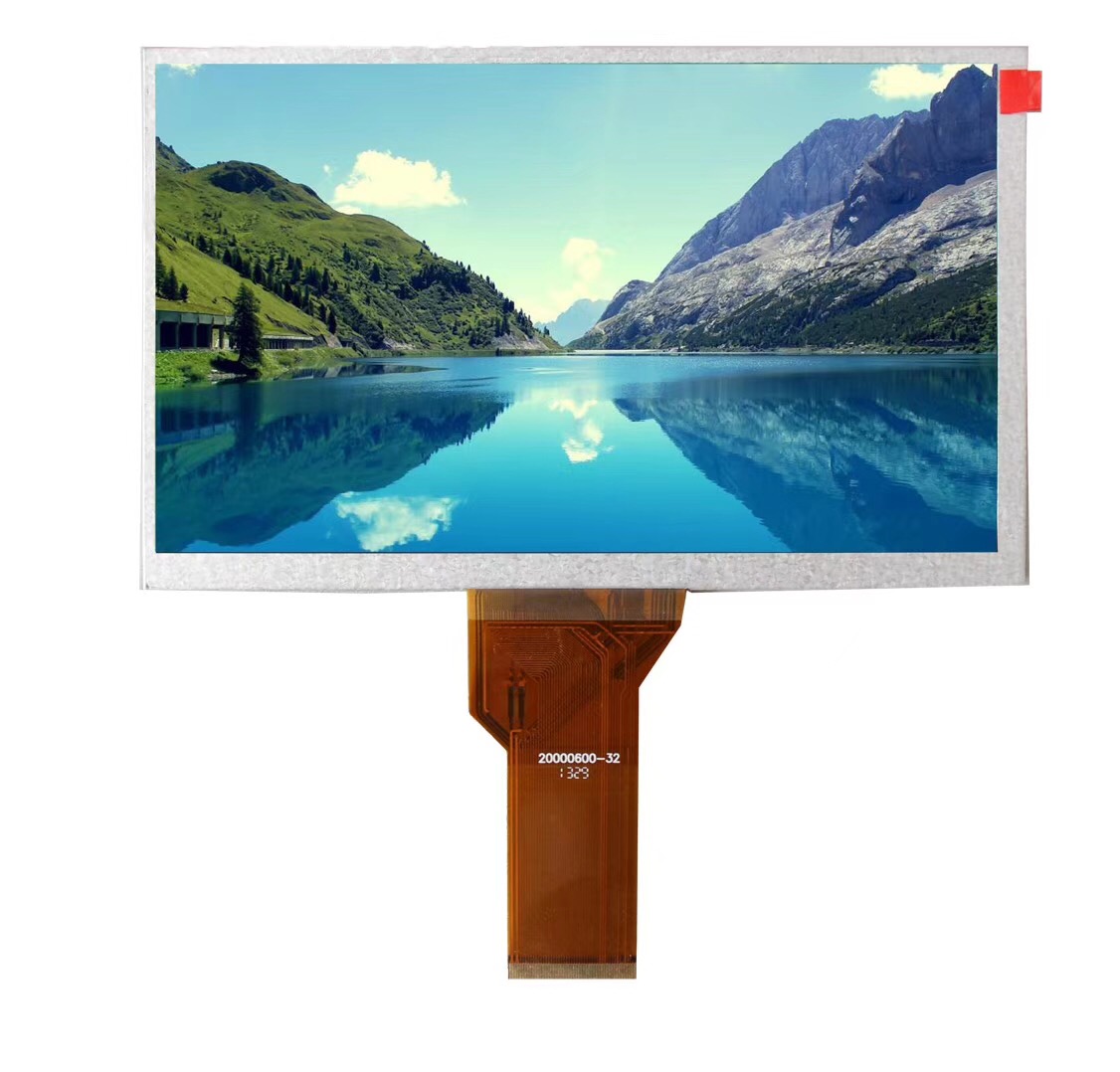 7寸800x480长排宽温高亮显示屏070WSH2757-A  7寸高亮显示屏  7寸宽温  7寸户外显示屏