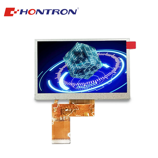 4.3寸480x272TN型043RIE1028-A4V.1  4.3寸群创  4.3寸户外可视  4.3寸串口屏