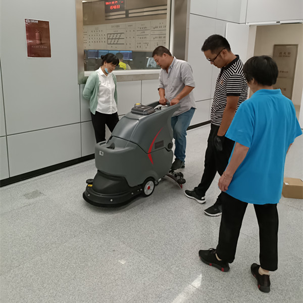 小型手推式洗地机 车间地坪清洗机 全自动  小型洗地机  全自动洗地机
