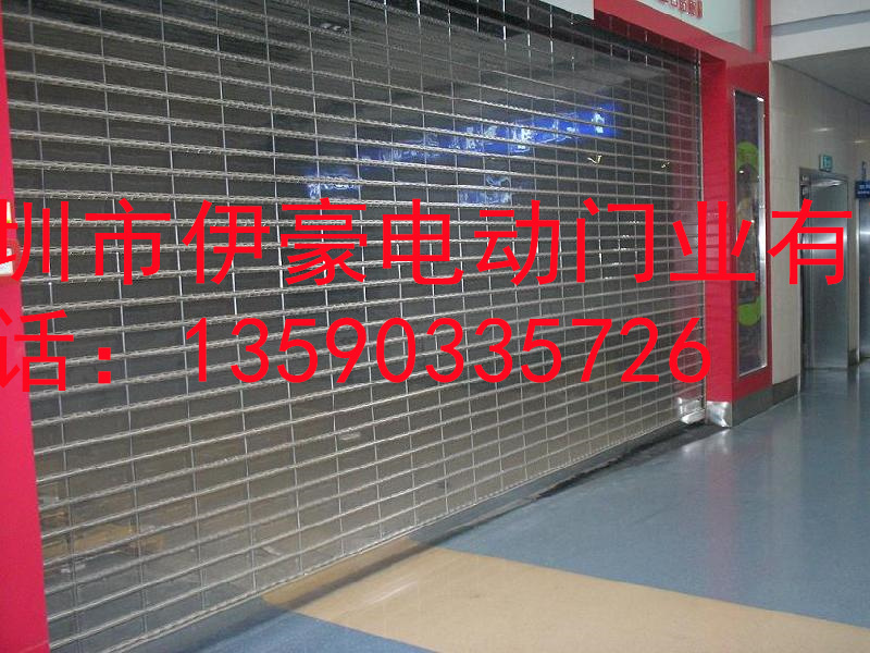 宝安维修玻璃门系统地弹簧，低价安装水晶门、伊豪门业  深圳水晶门  深圳市水晶门