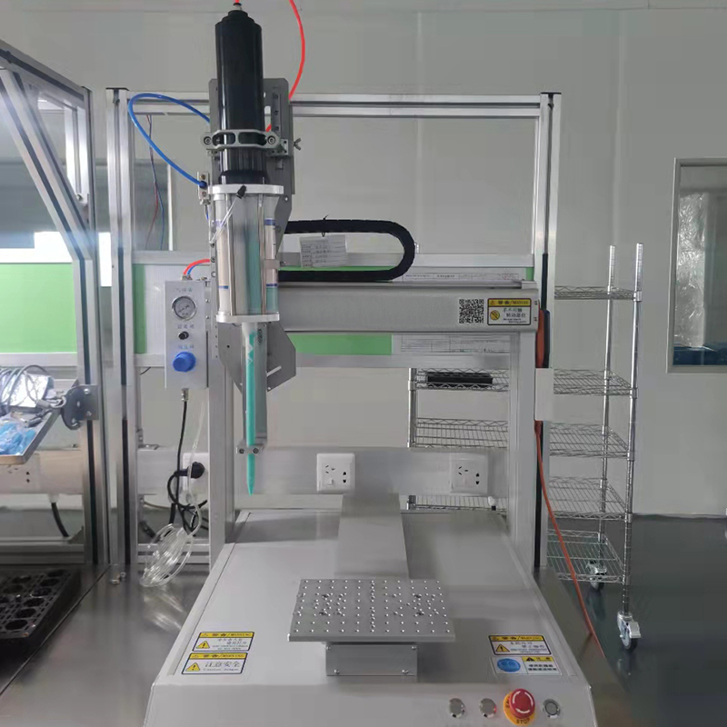 桌面式三轴联动，四轴联动，双平台自动点胶机  桌面式自动点胶机  三轴联动台式点胶机